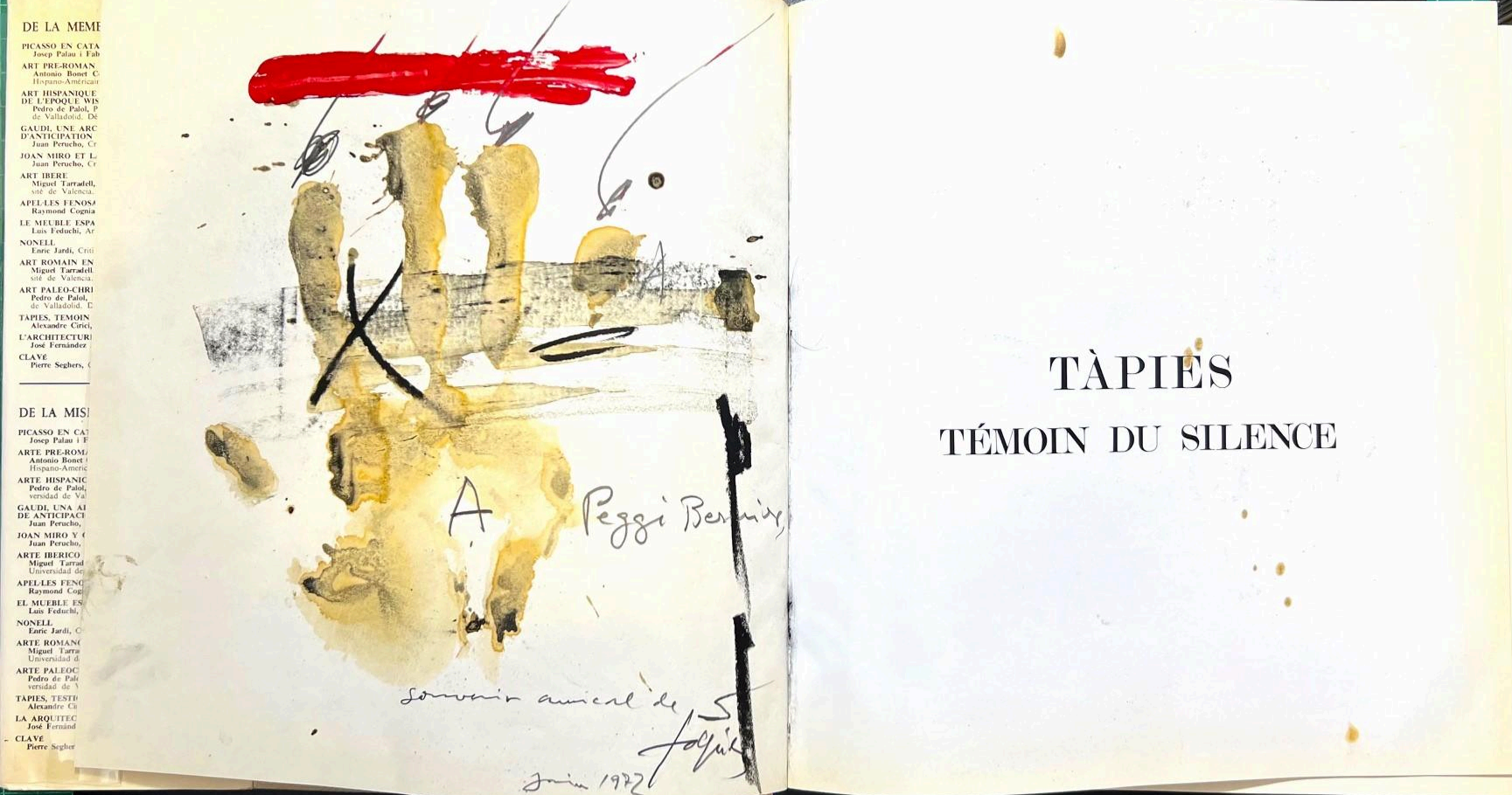 Tàpies: a retrospective of the Spanish modernist with an original mixed media artwork