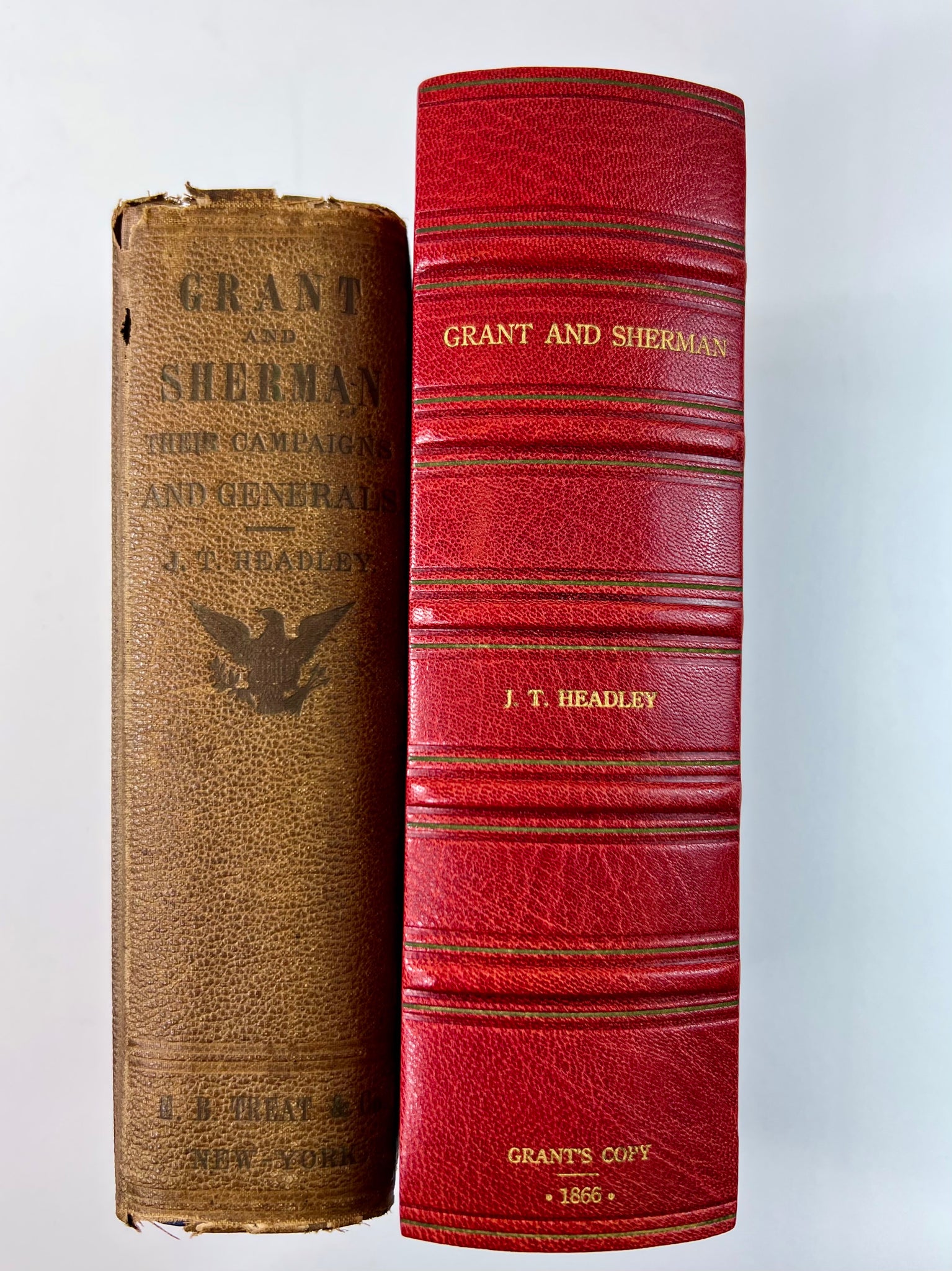 HEADLEY, Joel Tyler. Four Volumes on Ulysses S. Grant.