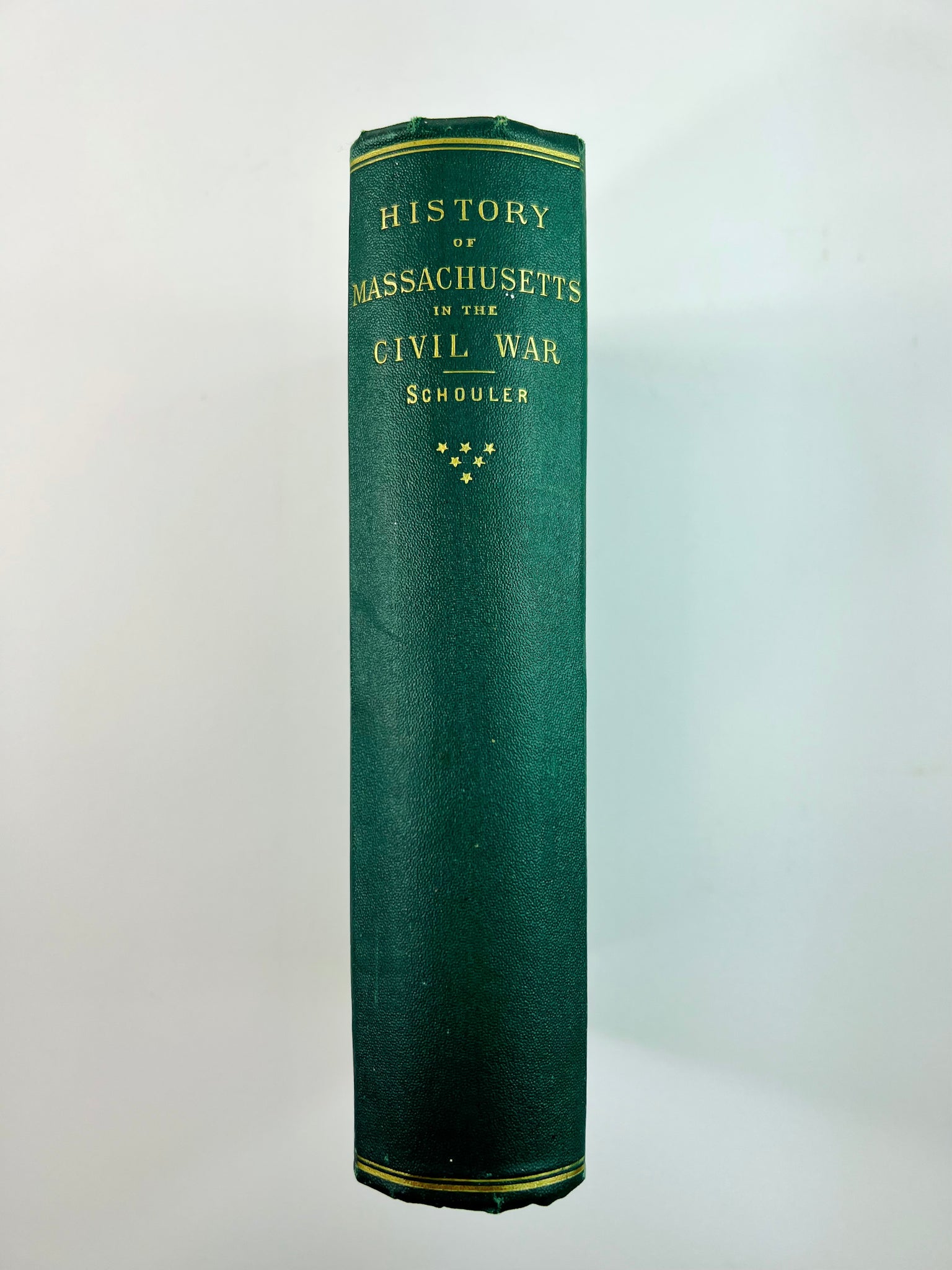 SCHOULER, William. A History of Massachusetts in the Civil War.