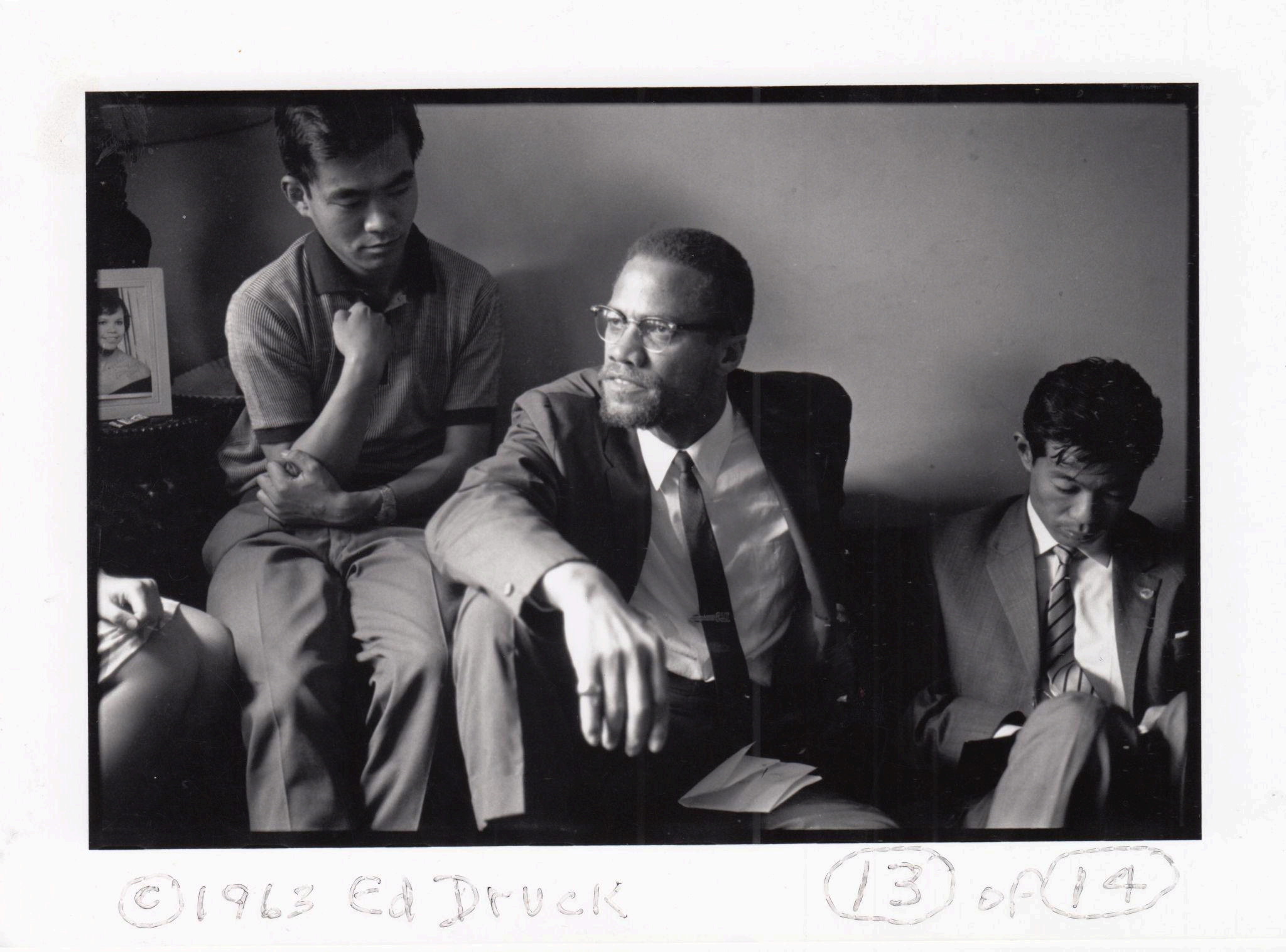 14 never-before-seen portraits of Malcolm X