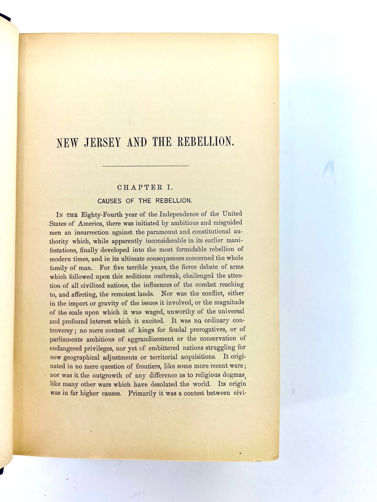 FOSTER, John Y. New Jersey and the Rebellion.