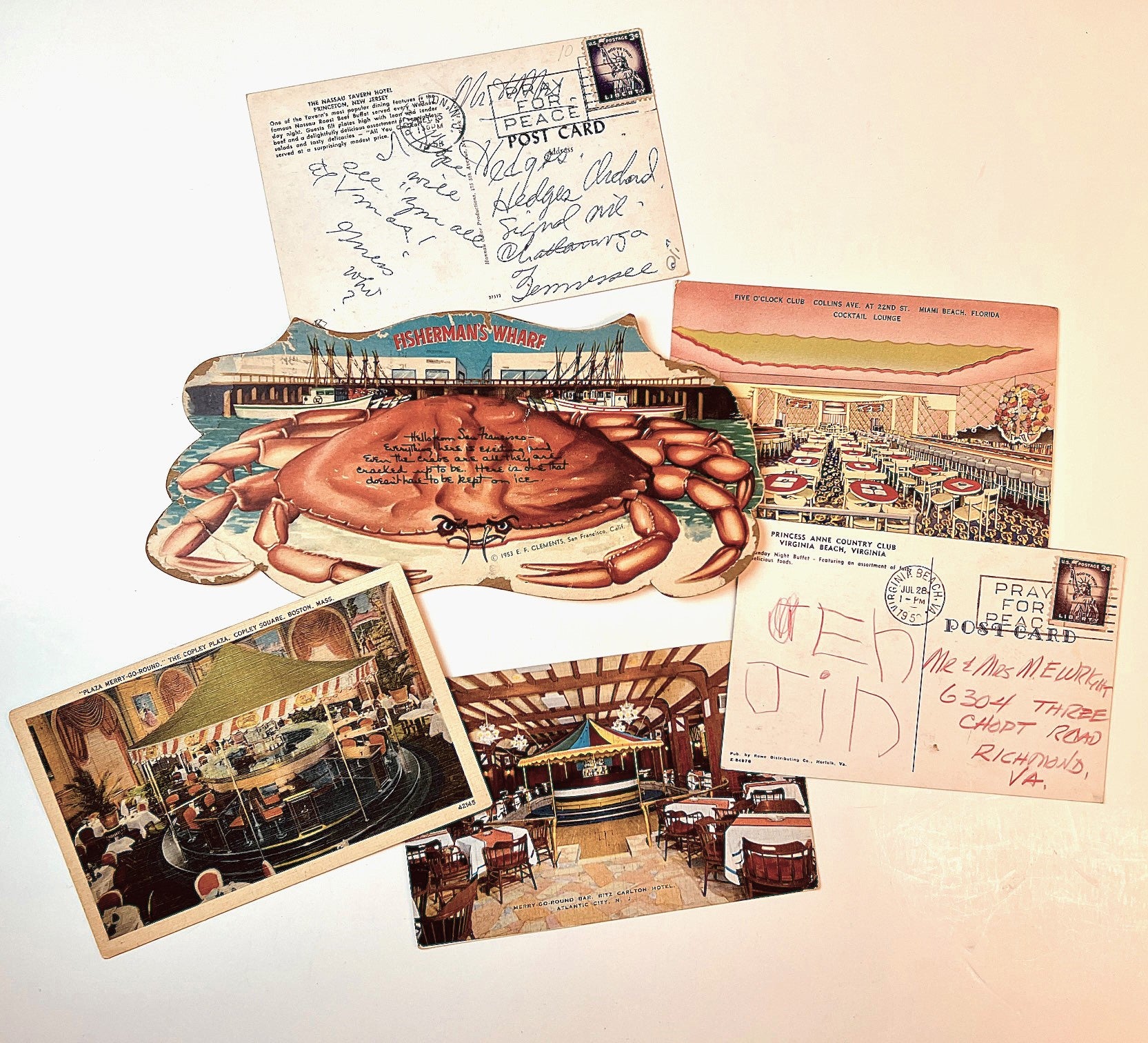 GOTTLIEB, Robert | Postcard collection
