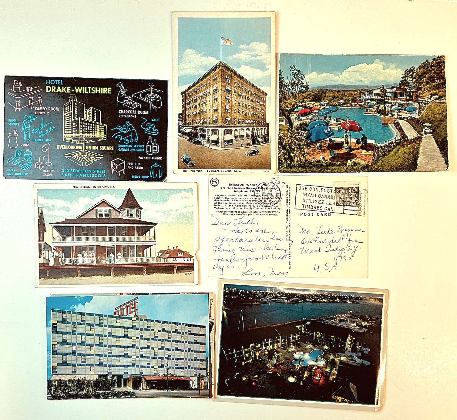 GOTTLIEB, Robert | Postcard collection