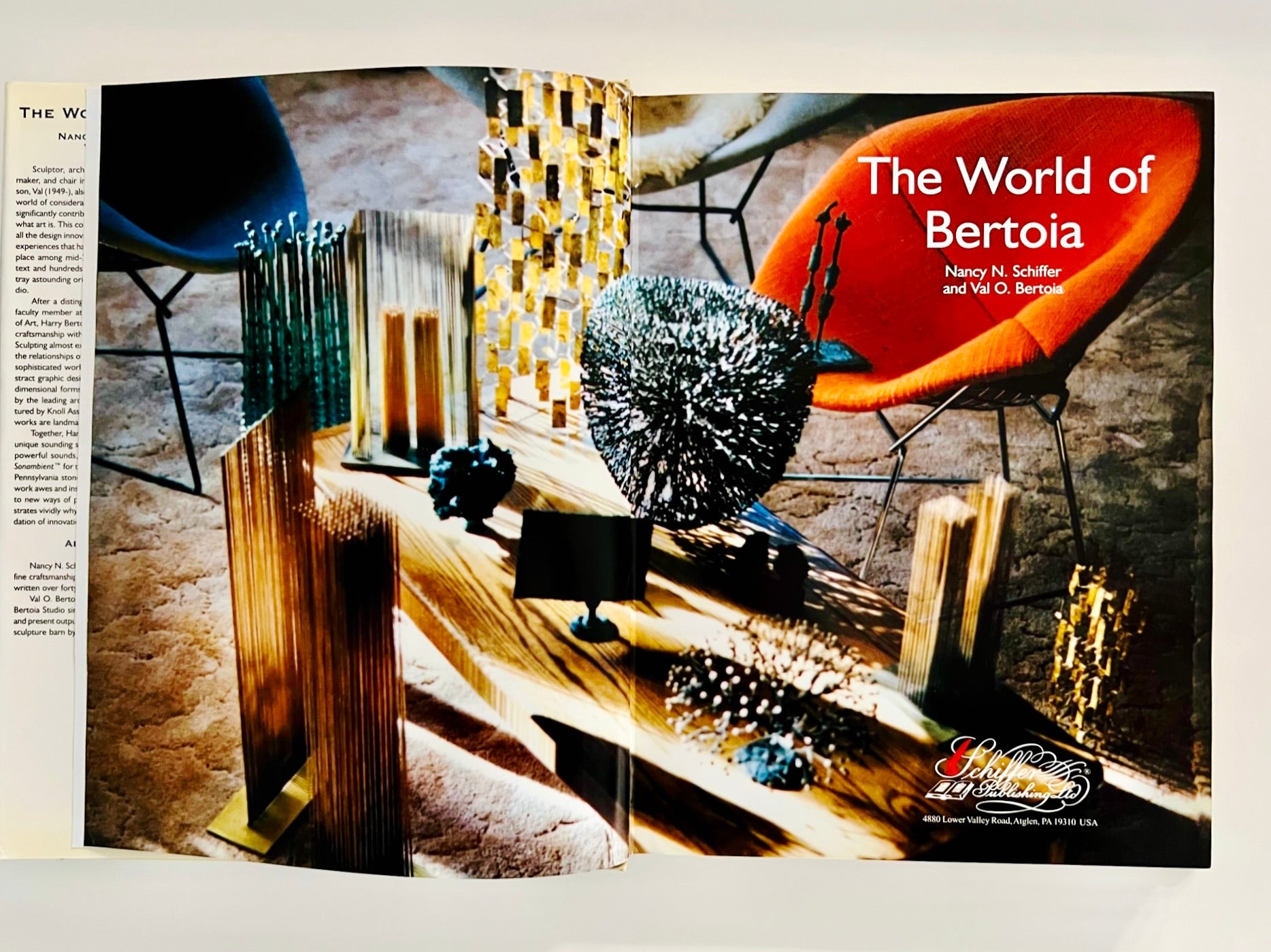 SCHIFFER, Nancy N. and Val. O Bertoia. The World of Bertoia.