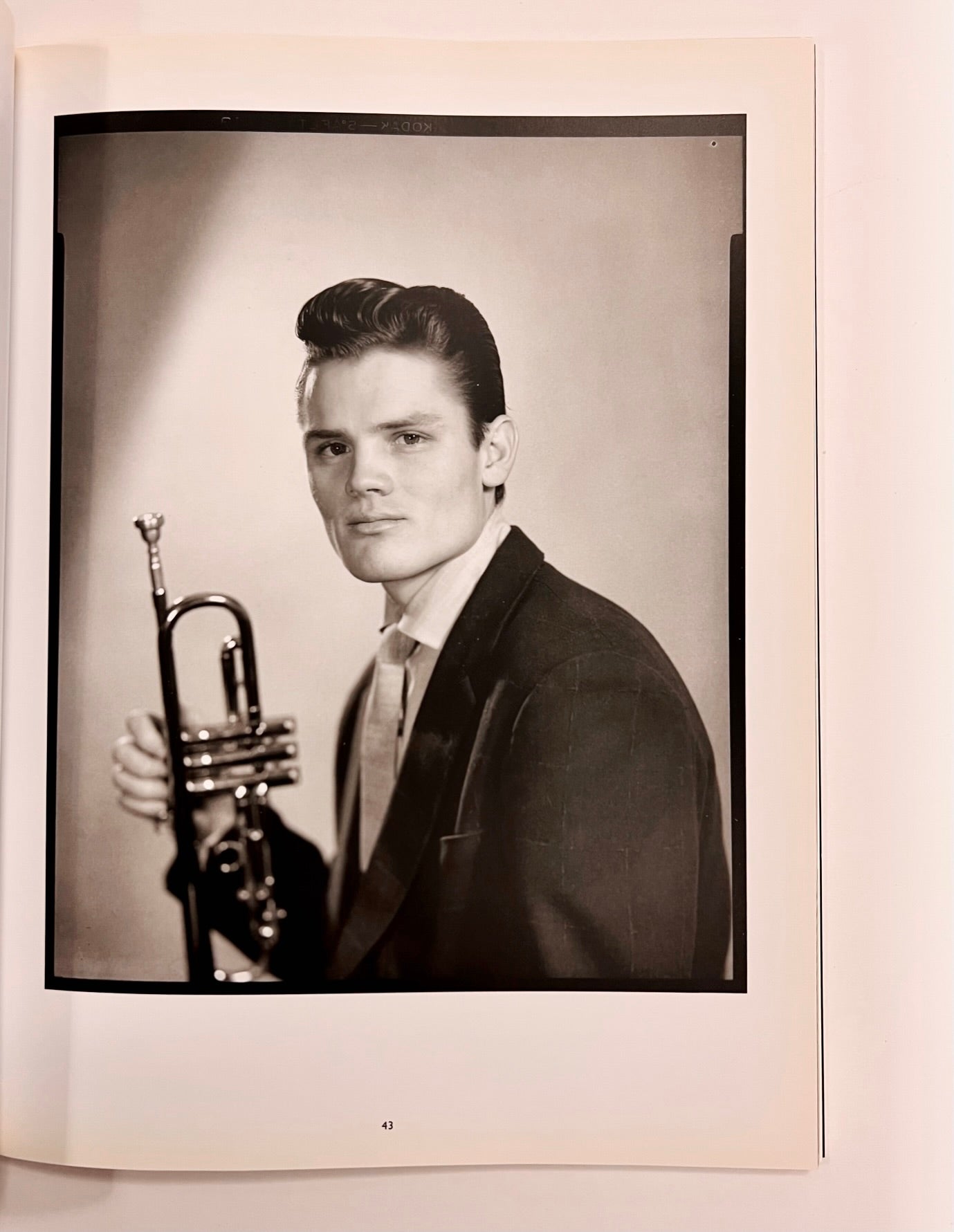 CLAXTON, William. Young Chet: The Young Chet Baker Photographed by William Claxton.