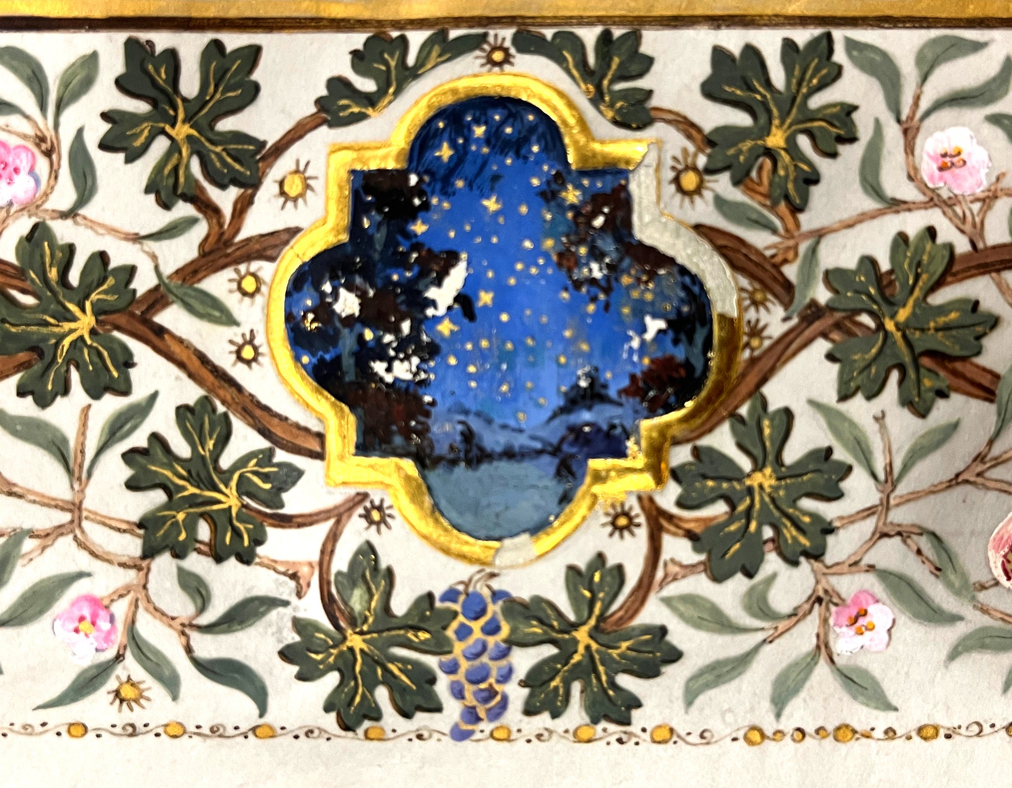 Beautiful, Intricate Illuminated Manuscript Version of Hopkins' Beloved Poem, "The Starlight Night"